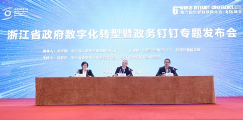 浙江省政府聯(lián)合阿里巴巴發(fā)布政務(wù)釘釘，以軟件開發(fā)革新公務(wù)員工作方式