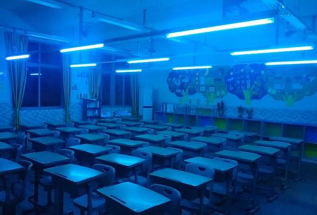 佛山市南海一中紫外燈消殺方案改造